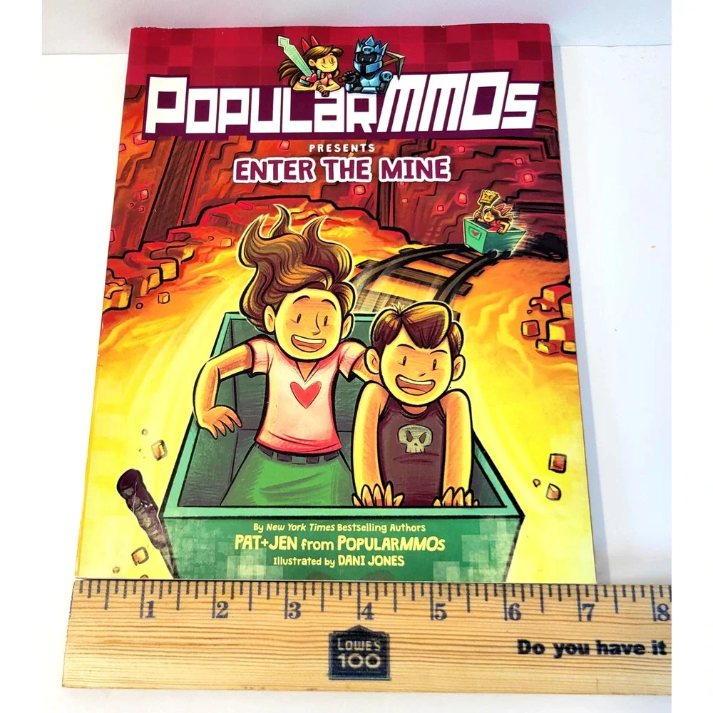PopularMMOs Presents Enter‎ The Mine Pat & Jen 2019 PB Multicolor Graphic Novel